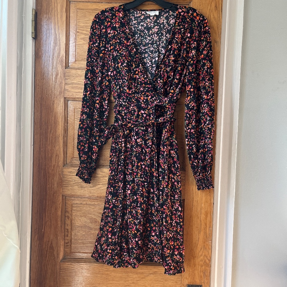 Seraphine Black Floral Maternity Dress